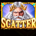 Скаттер: Зевс с надписью Scatter