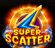 Символ Super Scatter: золотая молния с надписью Super Scatter